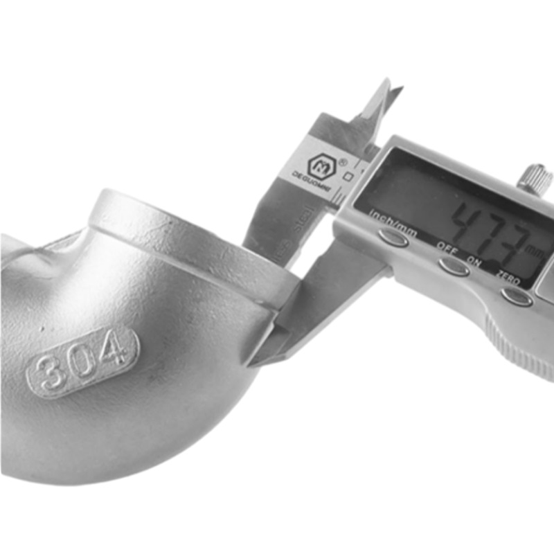 150# SS Pipe Connector schroefdraadstraat 90 ° graad elleboog
